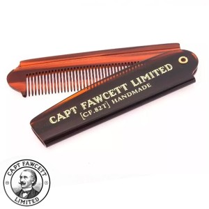 Bioplastic Folding Pocket Beard Comb (CF.82T)